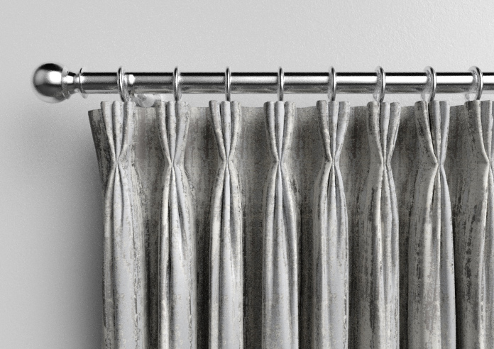 Kiryu, Pearl Grey - Made to Measure Curtains - Image 11